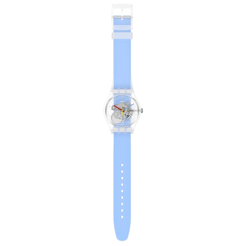 Clear μπλε ριγέ