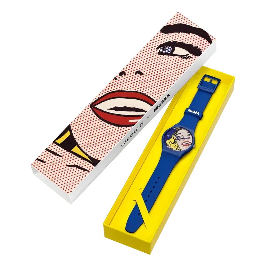 «Girl» του Roy Lichtenstein, το ρολόι