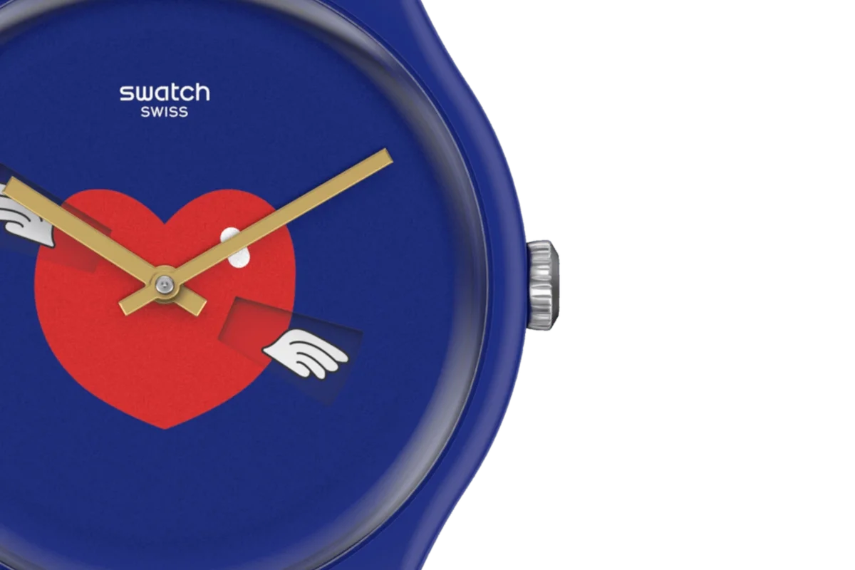 Heart in Blue από τη Swatch