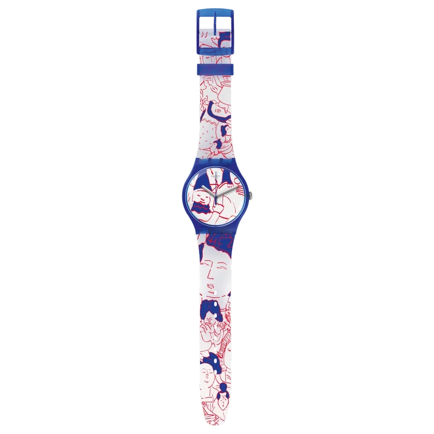Η Juls στο Swatch Art Peace Hotel