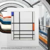 Κόκκινο, μπλε και λευκό, του Piet Mondrian