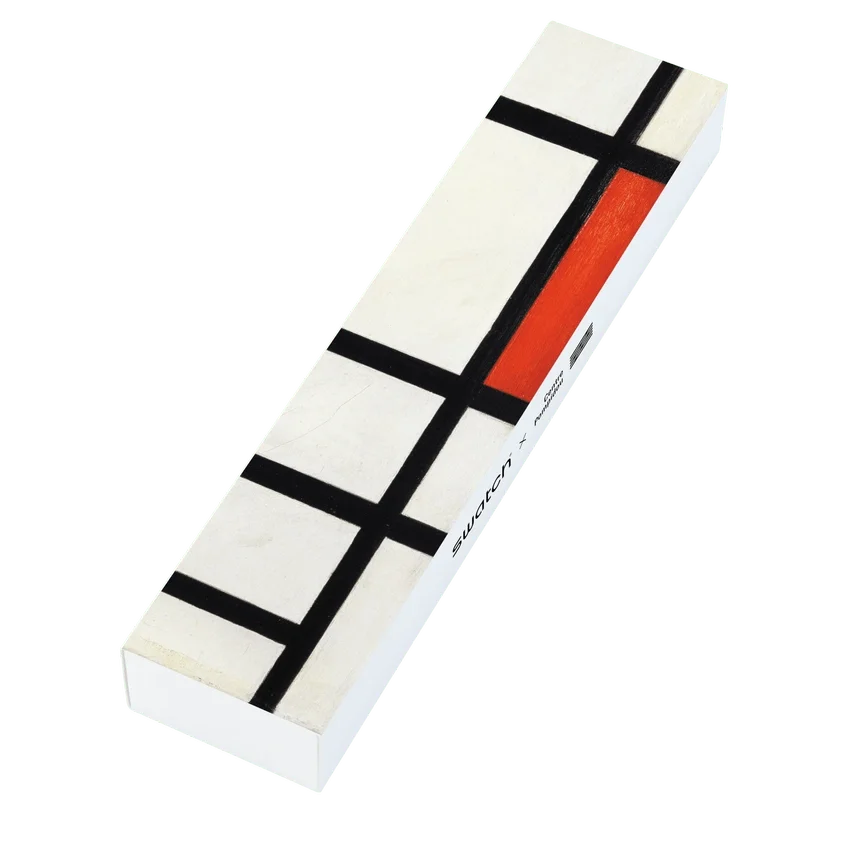 Κόκκινο, μπλε και λευκό, του Piet Mondrian
