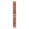 Λουράκι Skin από ανοξείδωτο ατσάλι με πλέξη Milanese και επίστρωση PVD σε ροζ χρυσό