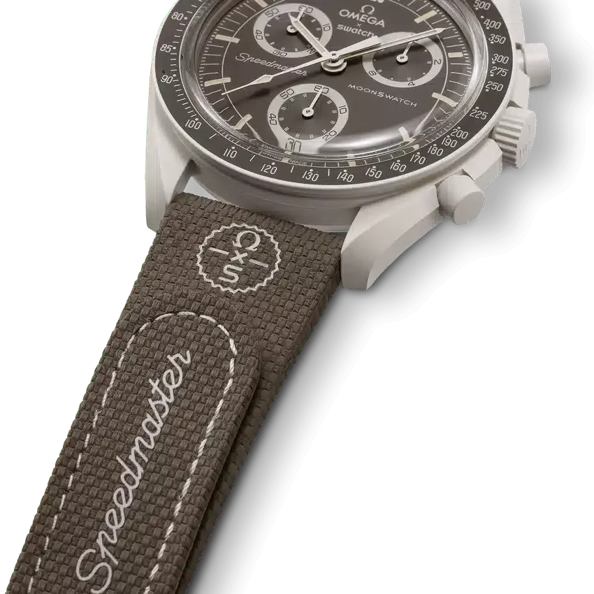 MoonSwatch Καφέ/Άμμος από καουτσούκ