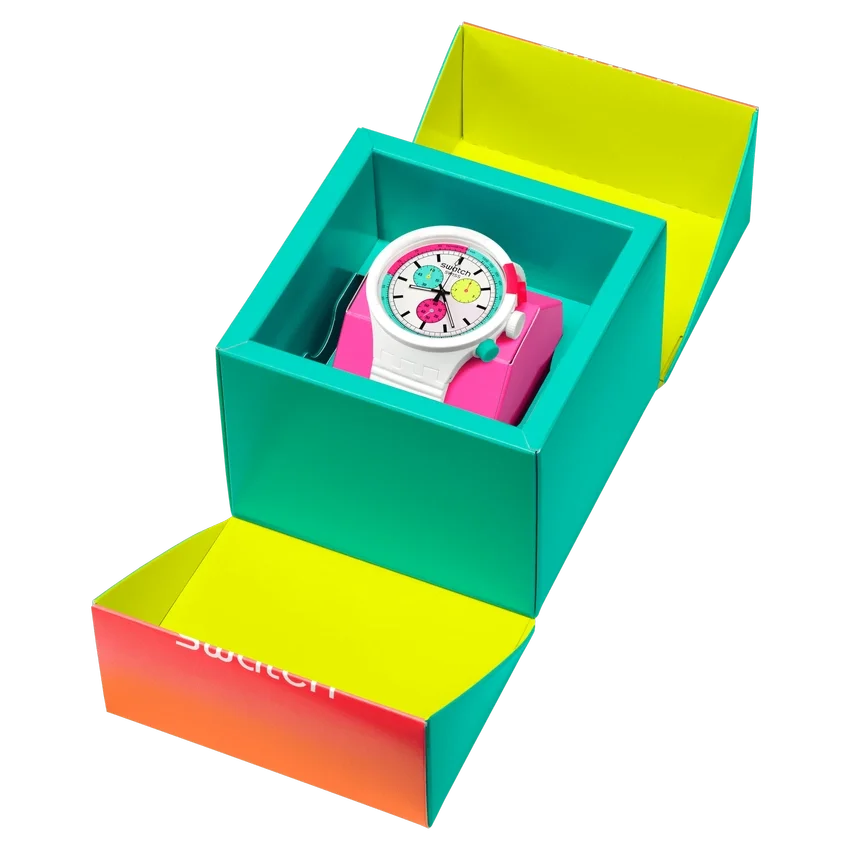 Swatch την καθαρότητα του Neon