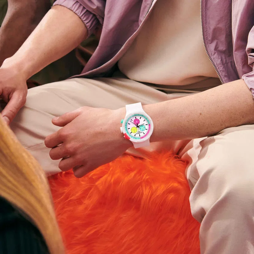 Swatch την καθαρότητα του Neon