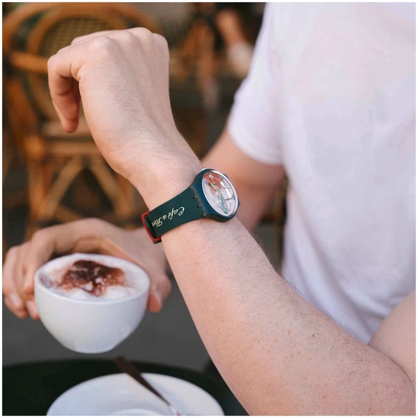 Swatch X Café De Flore για το Not in Paris