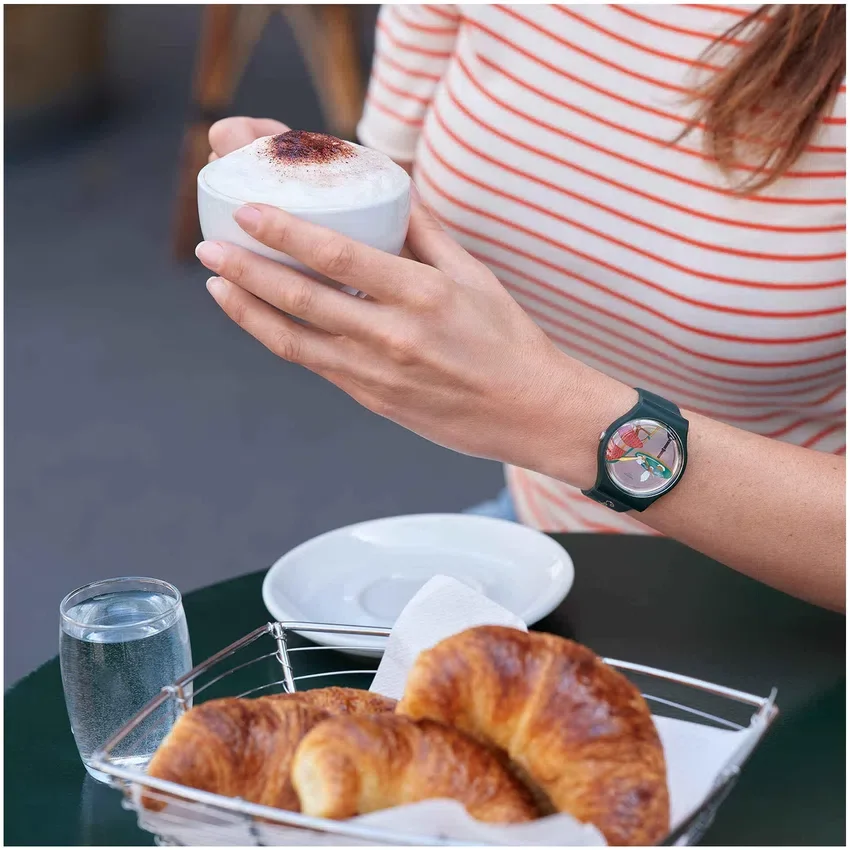 Swatch X Café De Flore για το Not in Paris